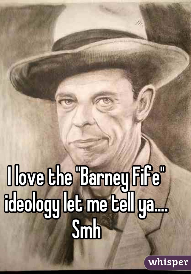 I love the "Barney Fife" ideology let me tell ya.... Smh