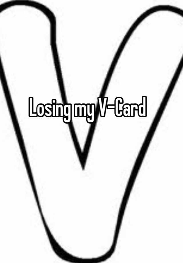 Losing My V Card 5756