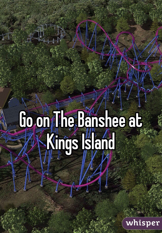 Go on The Banshee at Kings Island 