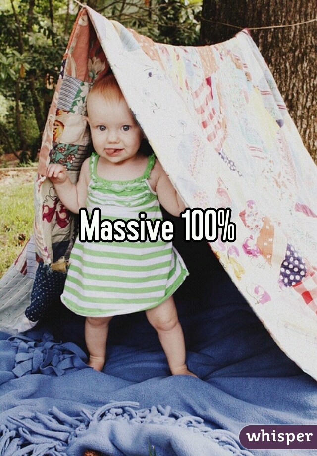 Massive 100% 