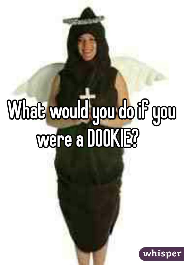 What would you do if you were a DOOKIE?   