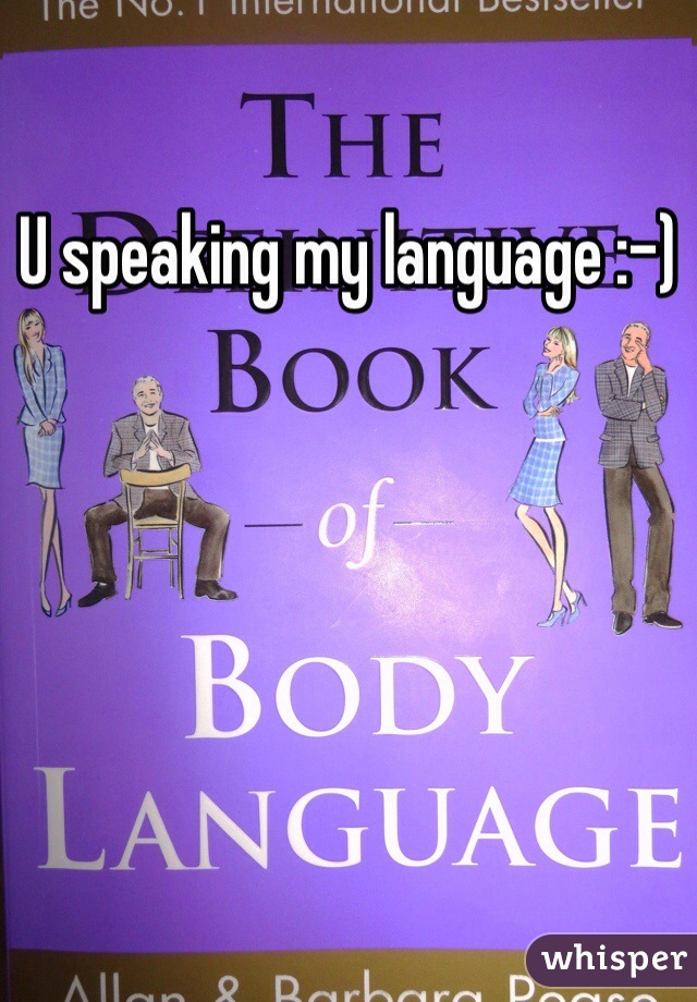 U speaking my language :-) 