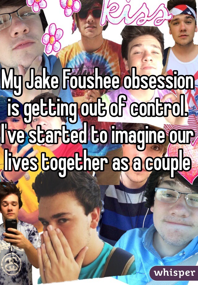My Jake Foushee obsession is getting out of control. I've started to imagine our lives together as a couple