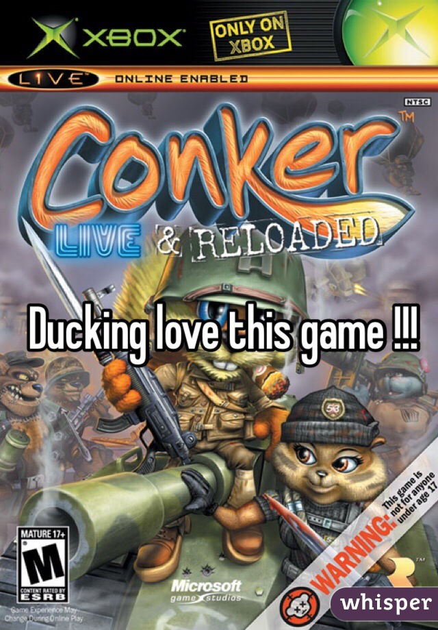 Ducking love this game !!!