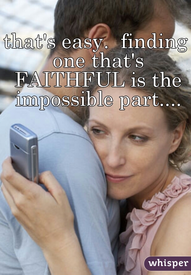 that's easy.  finding one that's FAITHFUL is the impossible part....