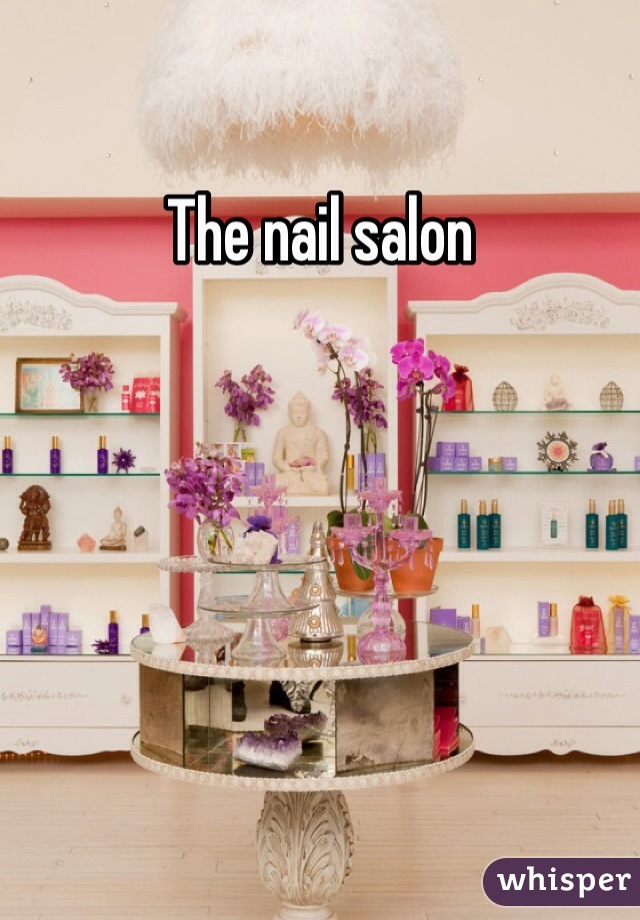 The nail salon