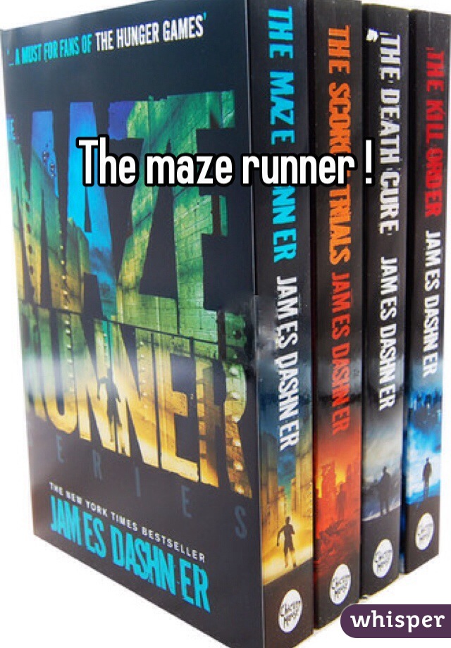 The maze runner !