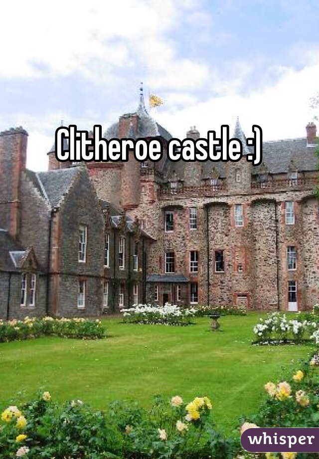 Clitheroe castle :)