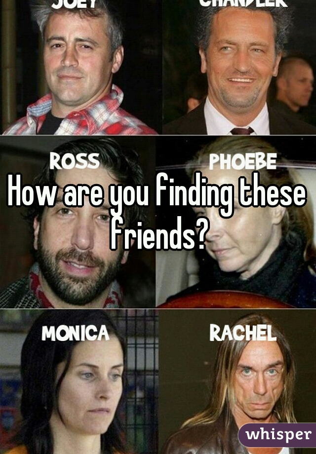 How are you finding these friends?