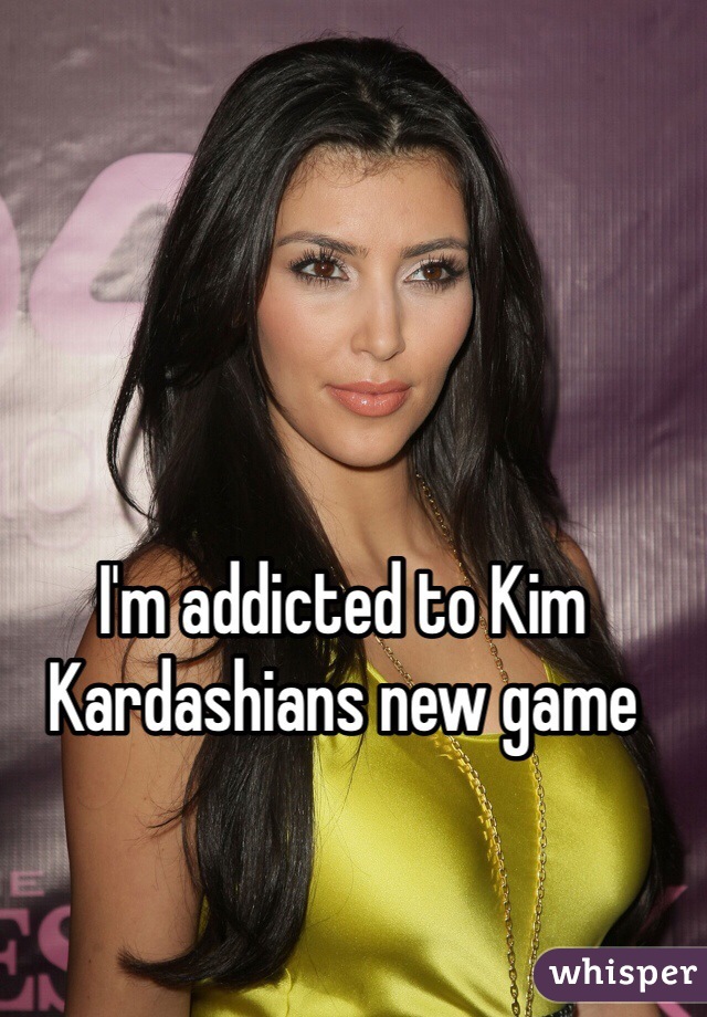 I'm addicted to Kim Kardashians new game