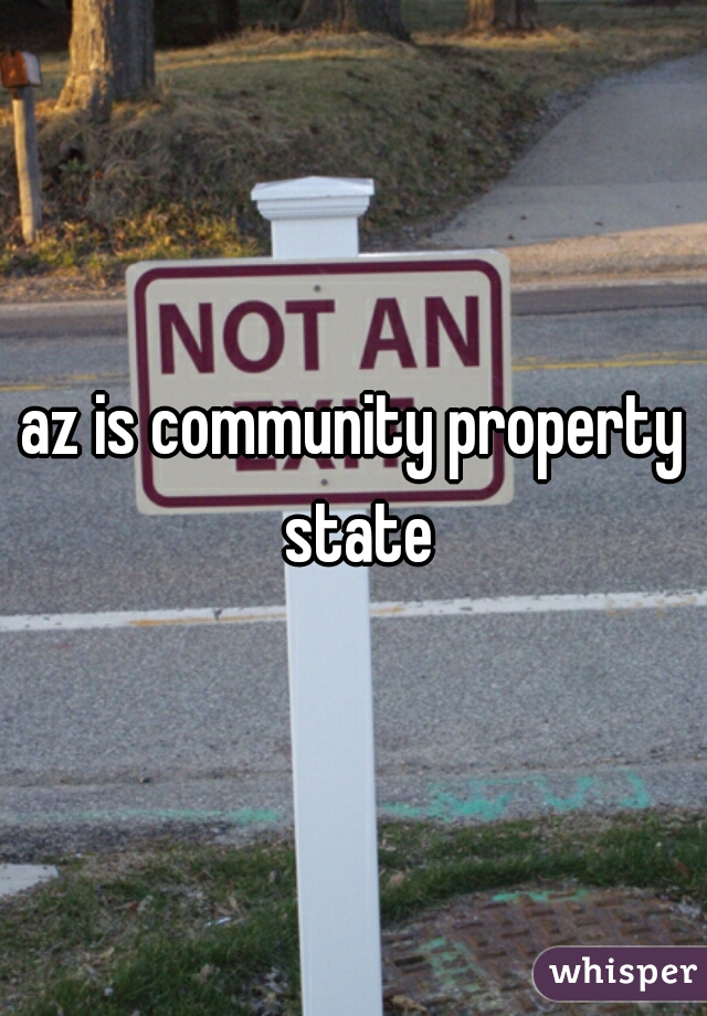 az is community property state