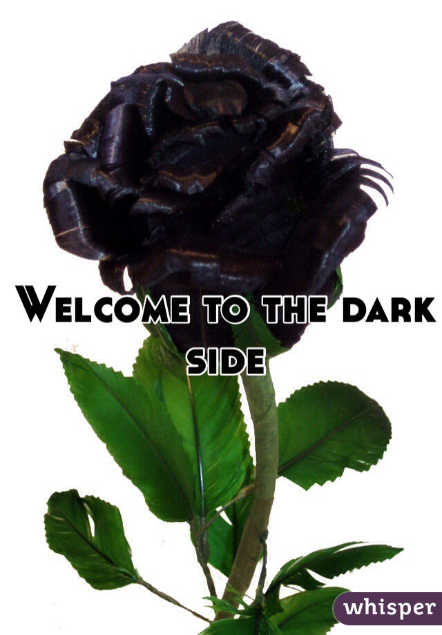 Welcome to the dark side 
