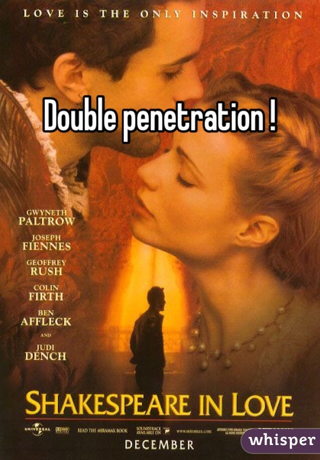 Double penetration !