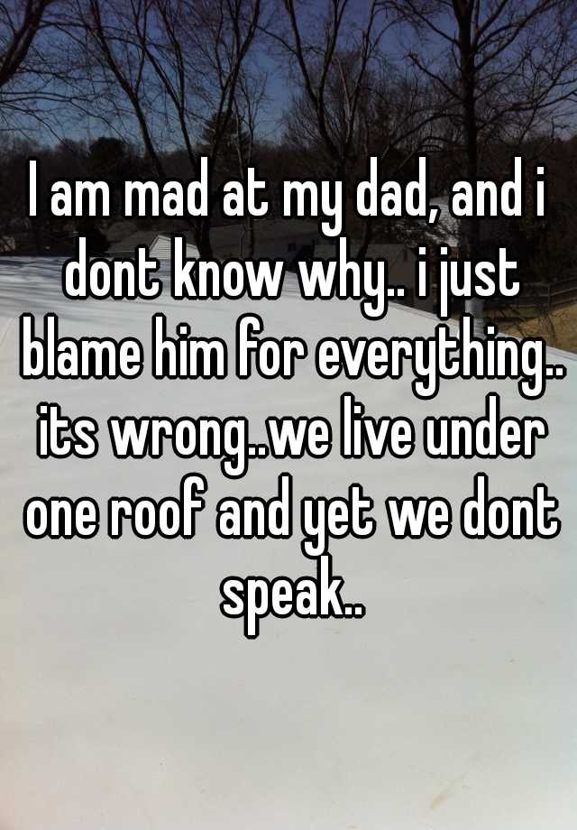 i-am-mad-at-my-dad-and-i-dont-know-why-i-just-blame-him-for