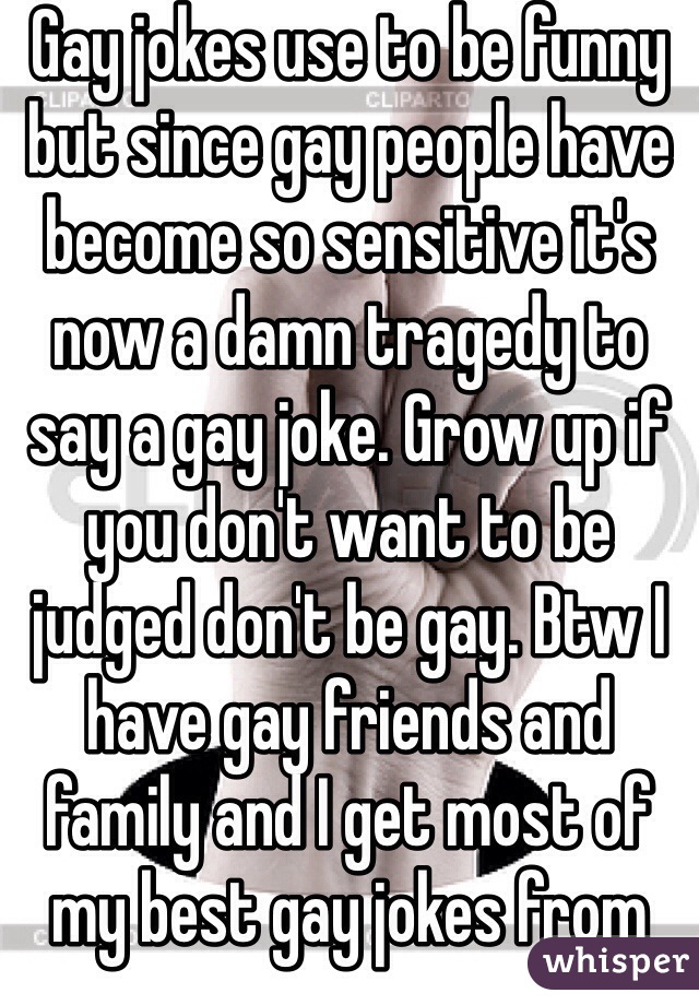 Funny Gay People Jokes 13