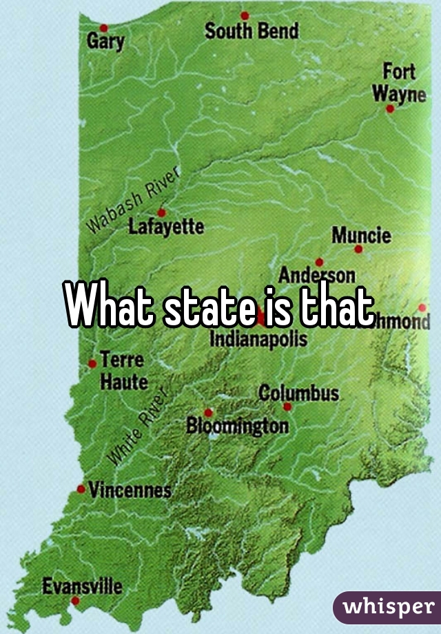 What state is that