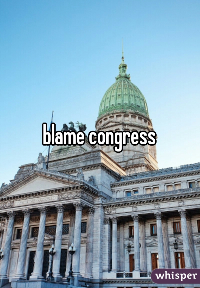 blame congress
