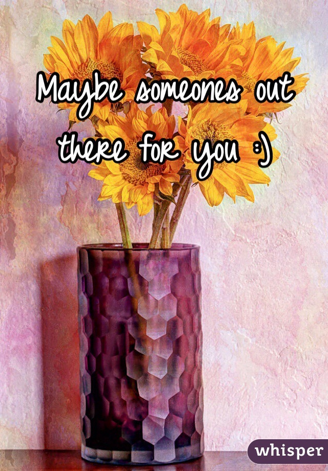 Maybe someones out there for you :)