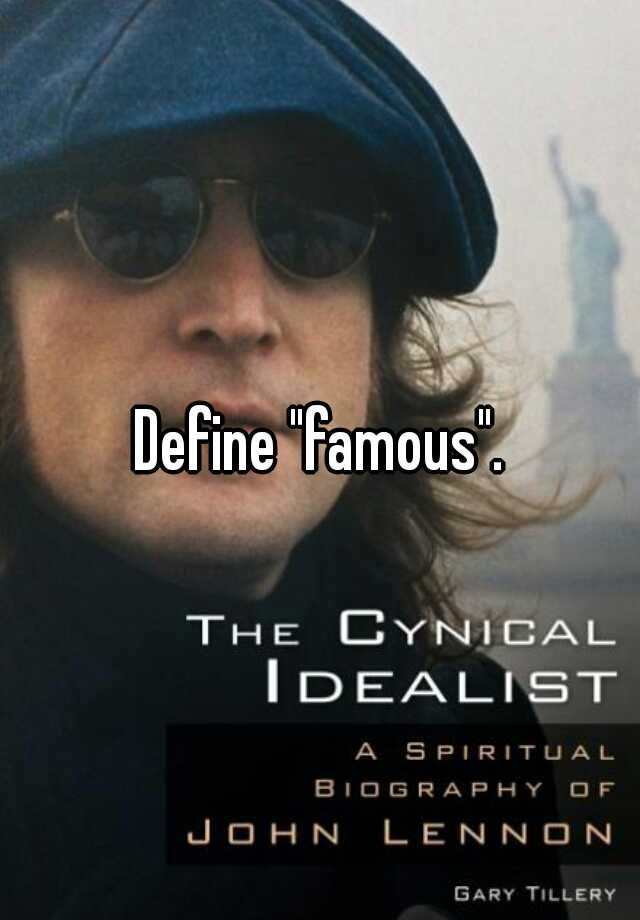 define-famous