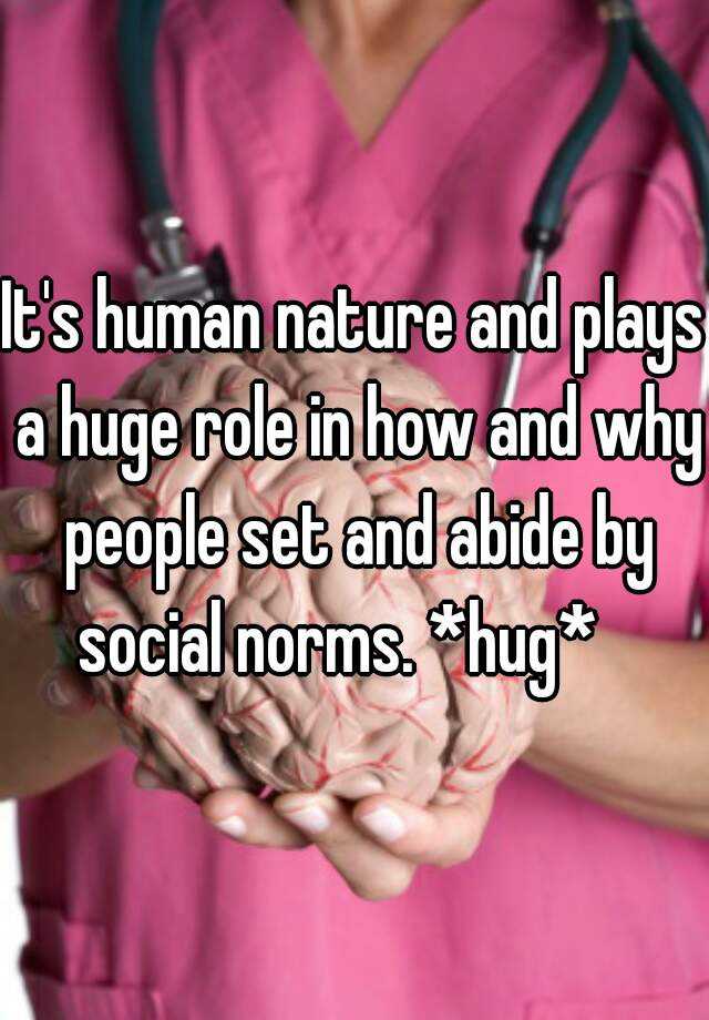 it-s-human-nature-and-plays-a-huge-role-in-how-and-why-people-set-and