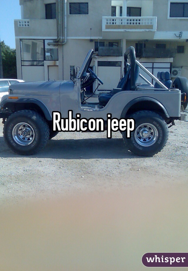 Rubicon jeep