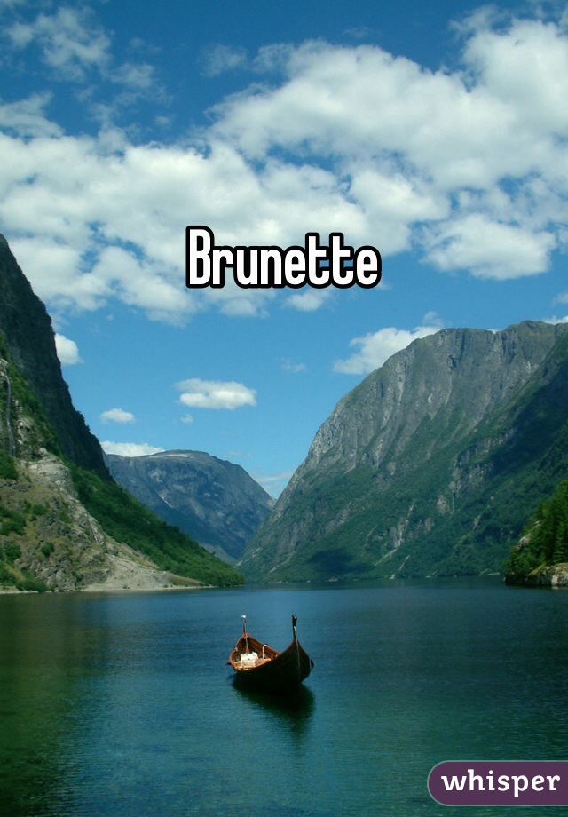 Brunette
