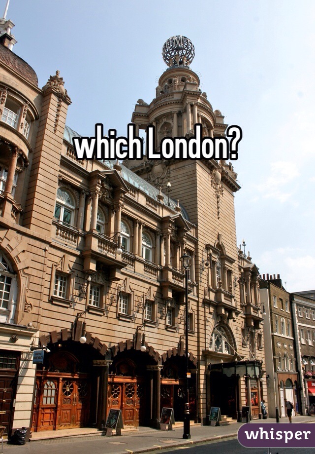 which London? 