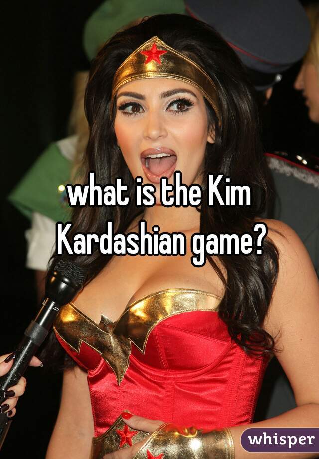 what is the Kim Kardashian game?