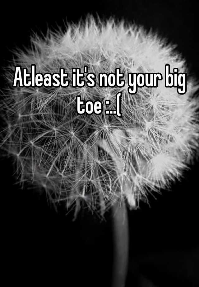 how-important-is-your-big-toe