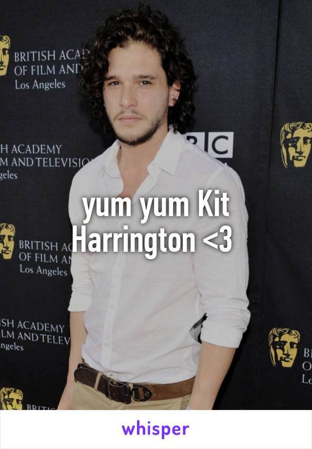 yum yum Kit Harrington <3 