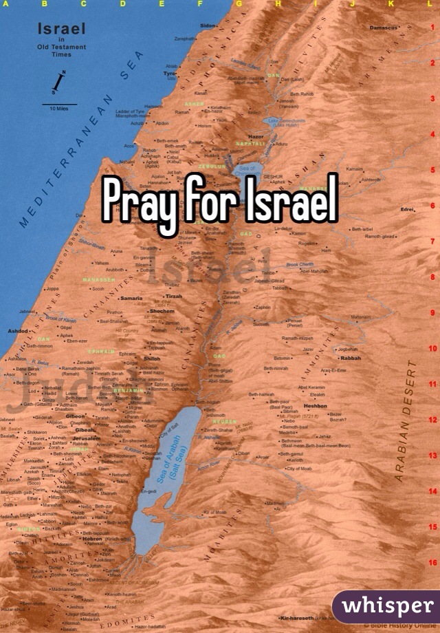 Pray for Israel 