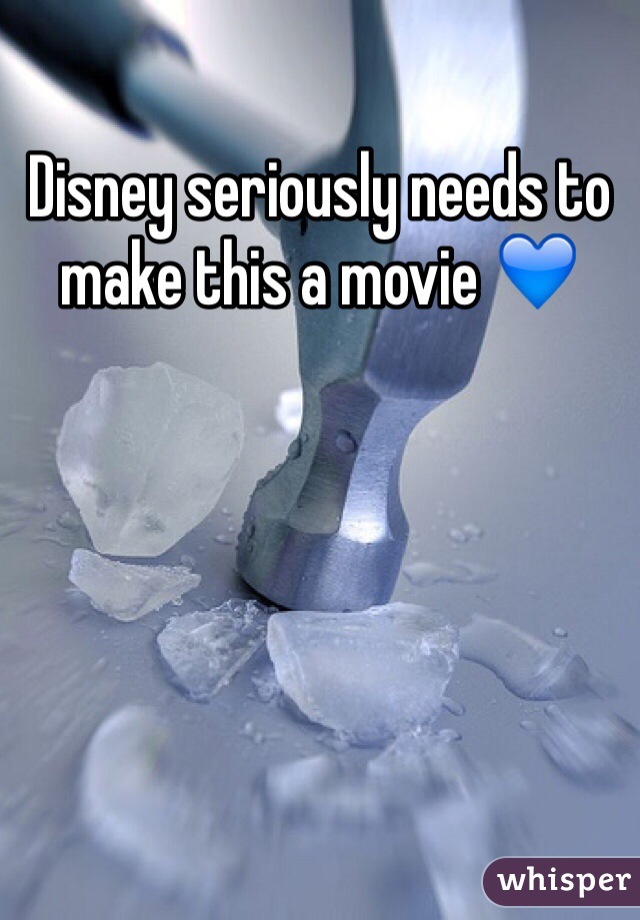 Disney seriously needs to make this a movie 💙