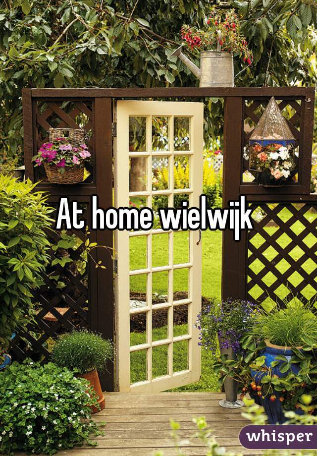 At home wielwijk 