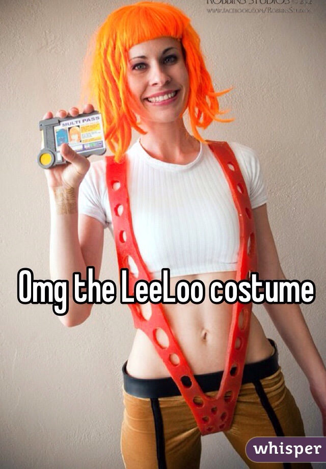 Omg the LeeLoo costume 