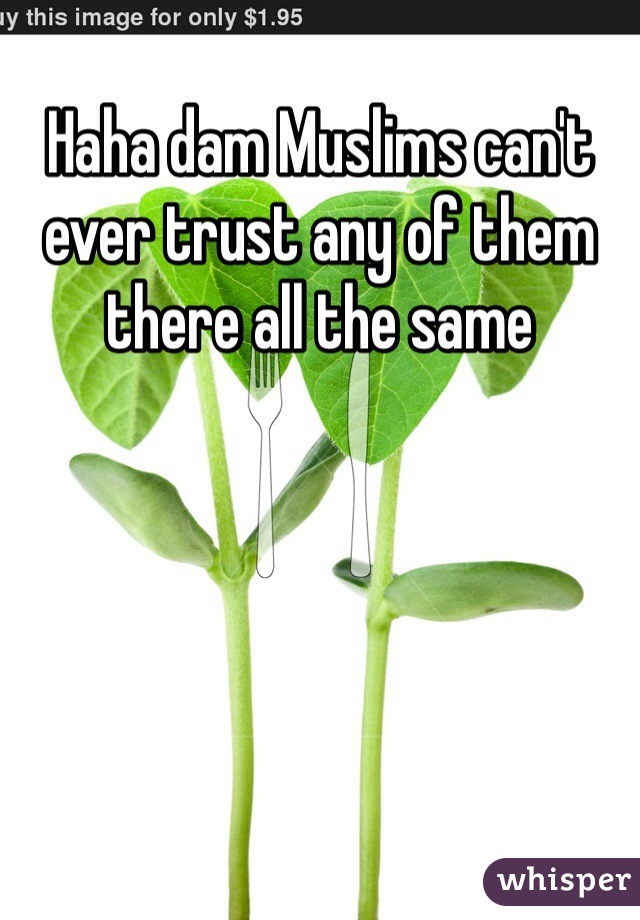 Haha dam Muslims can't ever trust any of them there all the same
