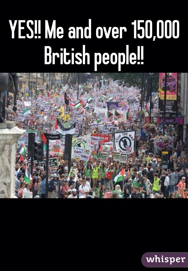 YES!! Me and over 150,000 British people!! 