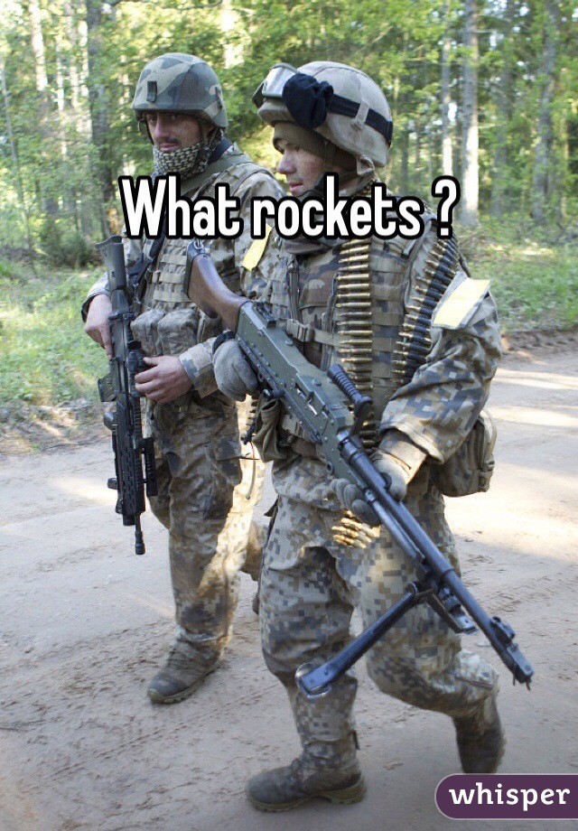 What rockets ?