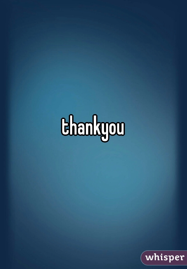 thankyou