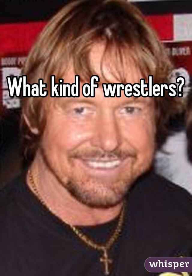 What kind of wrestlers? 