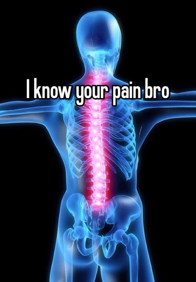 I know your pain bro