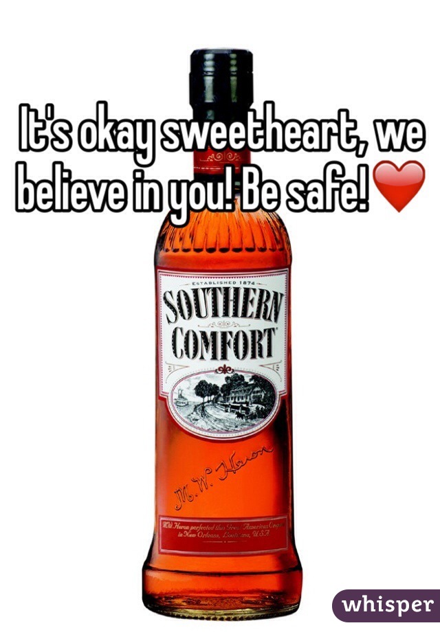 It's okay sweetheart, we believe in you! Be safe!❤️