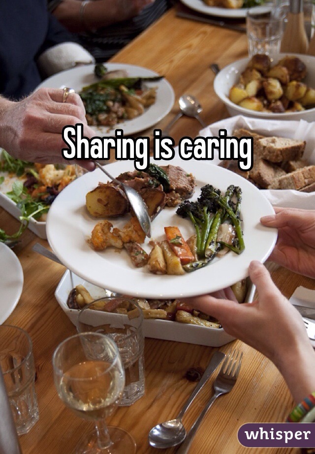 Sharing is caring 