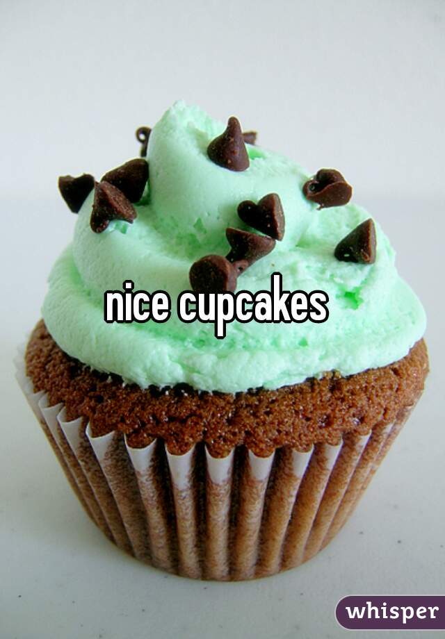 nice cupcakes 