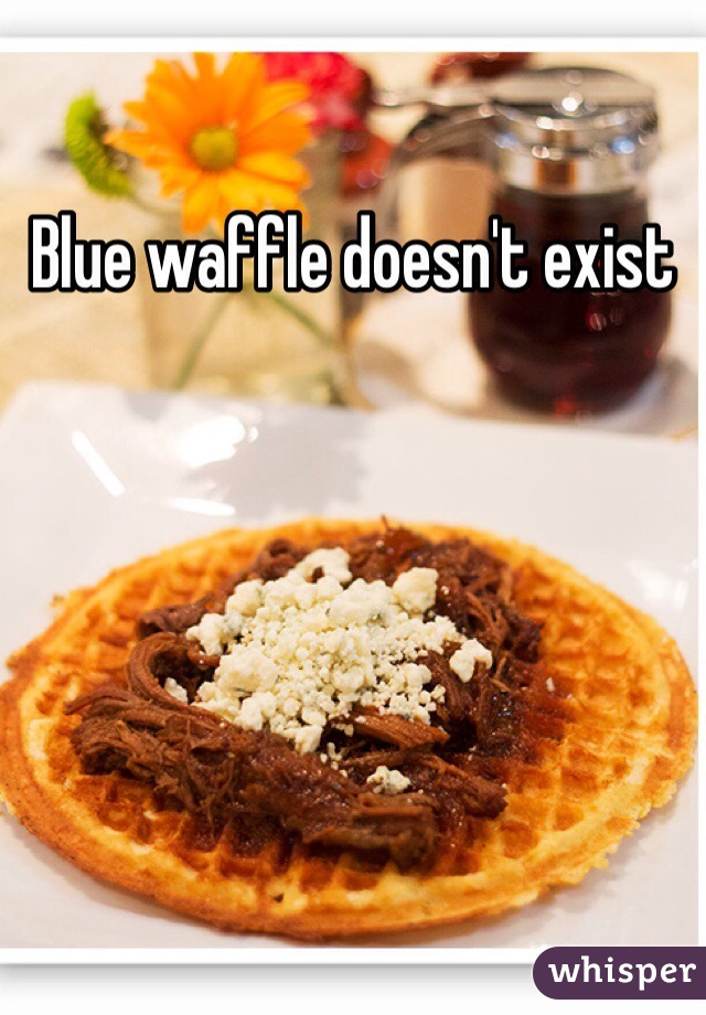 Blue waffle doesn't exist