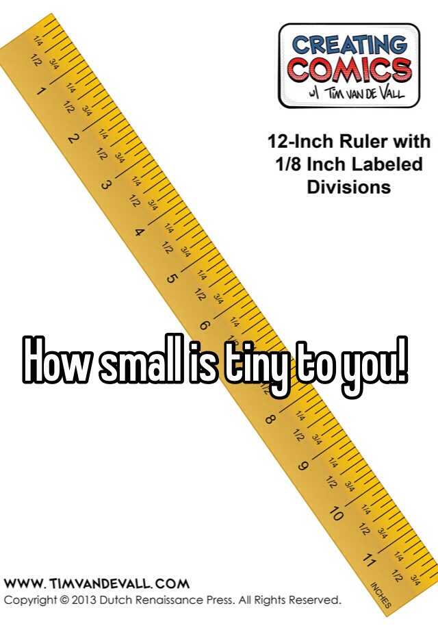 how-small-is-tiny-to-you