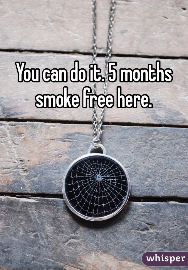 You can do it. 5 months smoke free here. 