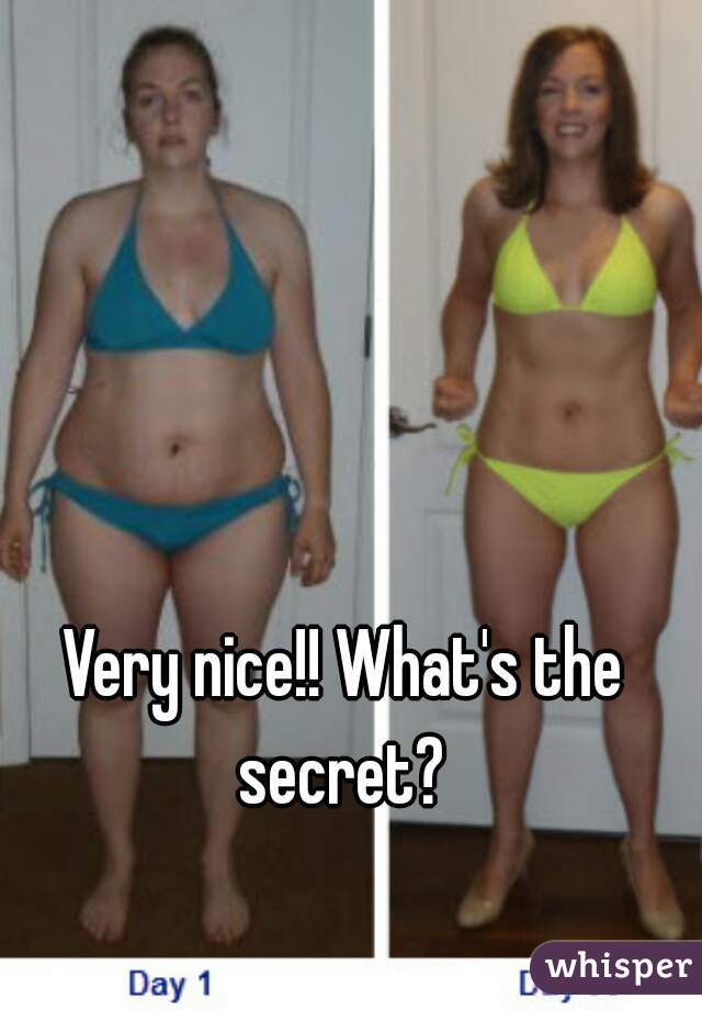 Very nice!! What's the secret? 
