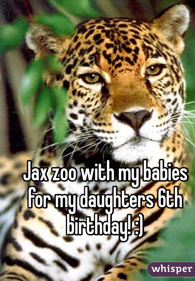 Jax zoo with my babies for my daughters 6th birthday! :)