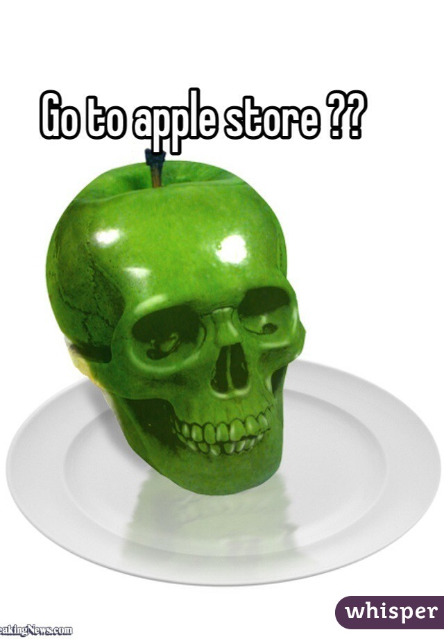 Go to apple store ??