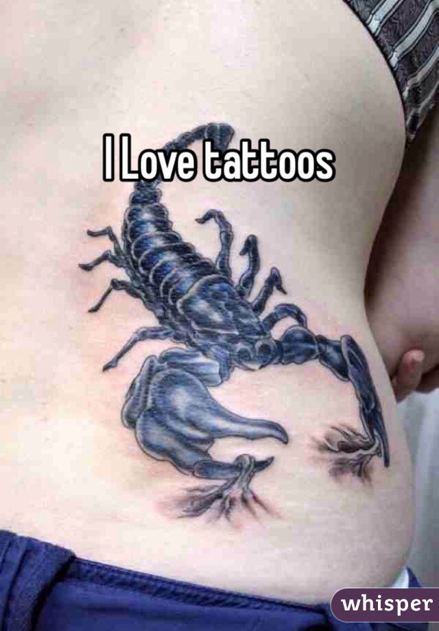 I Love tattoos